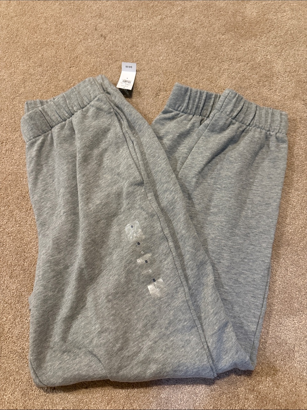 Old Navy Gray Women's Fleece Jogger Pants